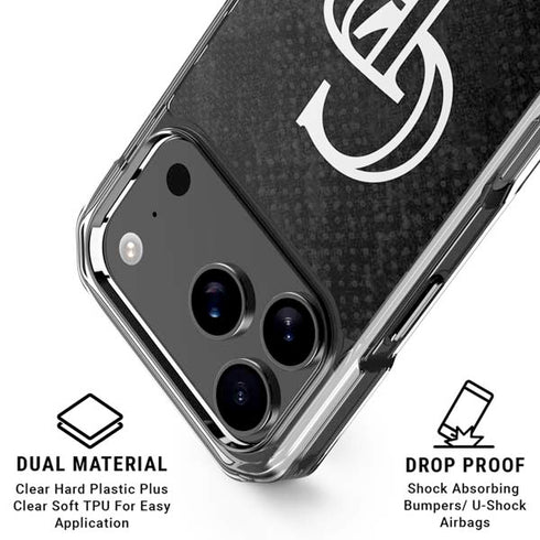 MLB Colorado Rockies Dark Wash iPhone 18 Pro Clear Case