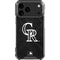 MLB Colorado Rockies Dark Wash iPhone 18 Pro Max Clear Case