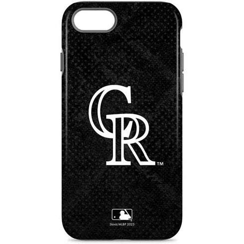 MLB Colorado Rockies Dark Wash iPhone Cases