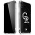MLB Colorado Rockies Dark Wash iPhone X/XS Clear Case