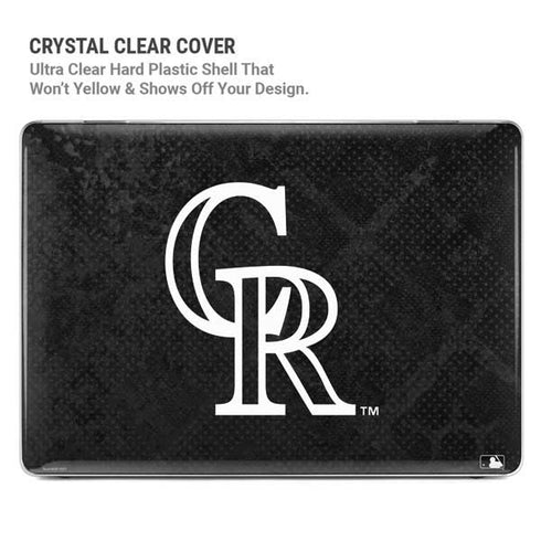 MLB Colorado Rockies Dark Wash MacBook Pro 14in (2021-24) Case plus Skin