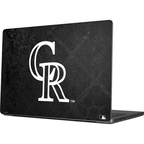 MLB Colorado Rockies Dark Wash Apple MacBook Pro 14-inch Skin