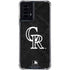 MLB Colorado Rockies Dark Wash Moto G Power 5G (2024) Clear Case