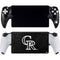 MLB Colorado Rockies Dark Wash PlayStation Portal Remote Player Skin
