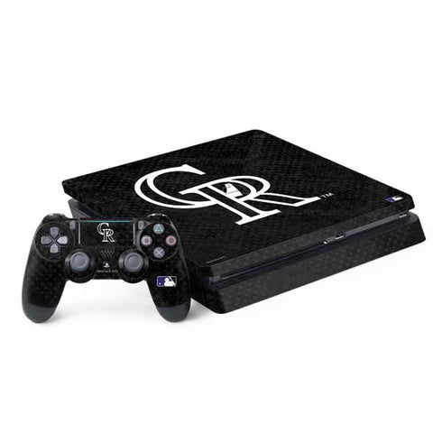 MLB Colorado Rockies Dark Wash PlayStation PS4 Skins
