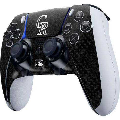 MLB Colorado Rockies Dark Wash PS5 DualSense Edge Pro Controller Skin