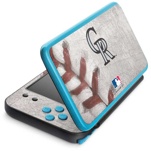 MLB Colorado Rockies Game Ball Nintendo Skins