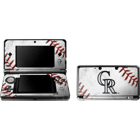 MLB Colorado Rockies Game Ball Nintendo Skins