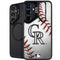 MLB Colorado Rockies Game Ball Galaxy S24 FE Kickstand Case