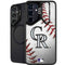 MLB Colorado Rockies Game Ball Galaxy S25 Kickstand Case