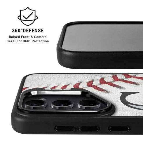 MLB Colorado Rockies Game Ball Galaxy S25 Ultra Kickstand Case