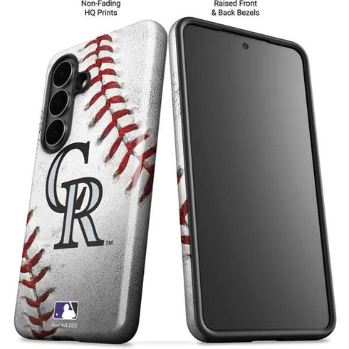 MLB Colorado Rockies Game Ball Galaxy S26 Impact Case