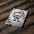 MLB Colorado Rockies Game Ball Apple iPad Pro Skin