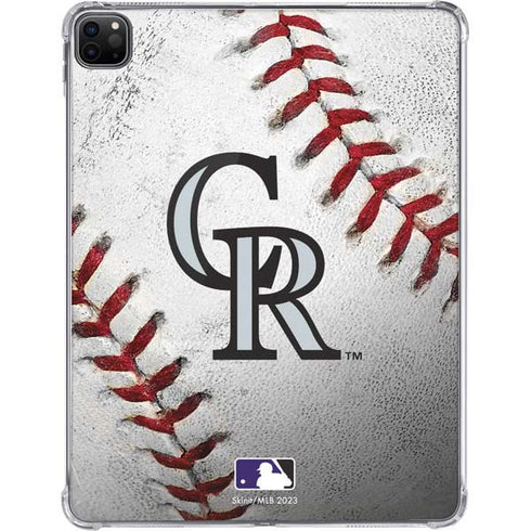 MLB Colorado Rockies Game Ball iPad Pro 11in (2024) Clear Case