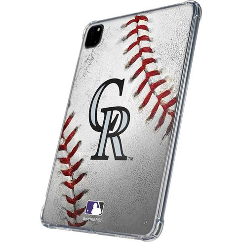 MLB Colorado Rockies Game Ball iPad Pro 11in (2024) Clear Case