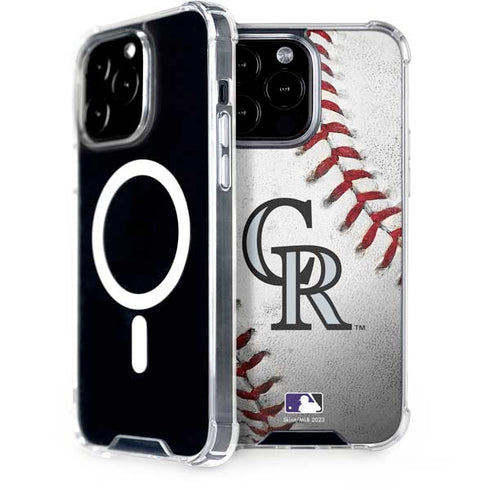 MLB Colorado Rockies Game Ball iPhone Cases