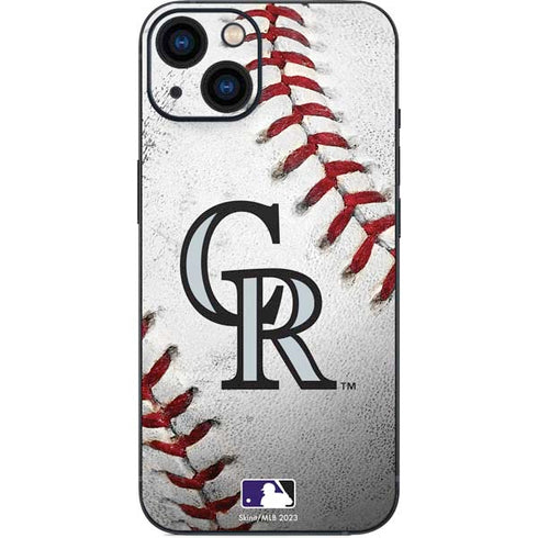 MLB Colorado Rockies Game Ball iPhone Skins