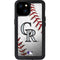 MLB Colorado Rockies Game Ball iPhone 15 Plus Waterproof Case