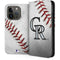 MLB Colorado Rockies Game Ball iPhone 15 Pro Folio Case