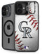 MLB Colorado Rockies Game Ball iPhone 16 Kickstand Case