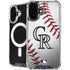 MLB Colorado Rockies Game Ball iPhone 16 Plus MagSafe Case