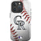 MLB Colorado Rockies Game Ball iPhone 16 Pro Impact Case