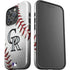 MLB Colorado Rockies Game Ball iPhone 16 Pro Max Impact Case