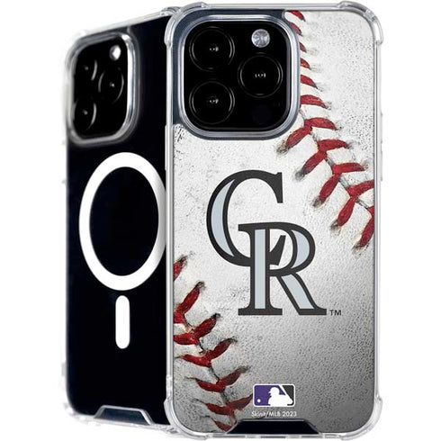 MLB Colorado Rockies Game Ball iPhone 16 Pro Max MagSafe Case