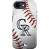 MLB Colorado Rockies Game Ball iPhone 16e Impact Case