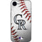 MLB Colorado Rockies Game Ball iPhone 16e Skin