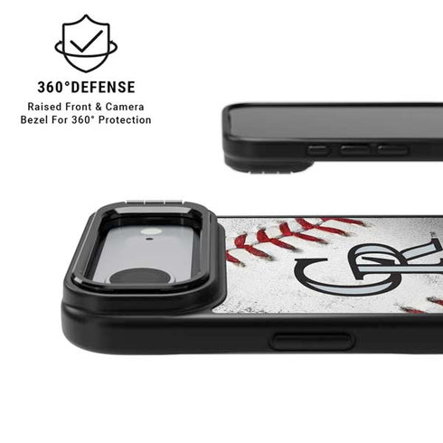 MLB Colorado Rockies Game Ball iPhone 17 Air Kickstand Case