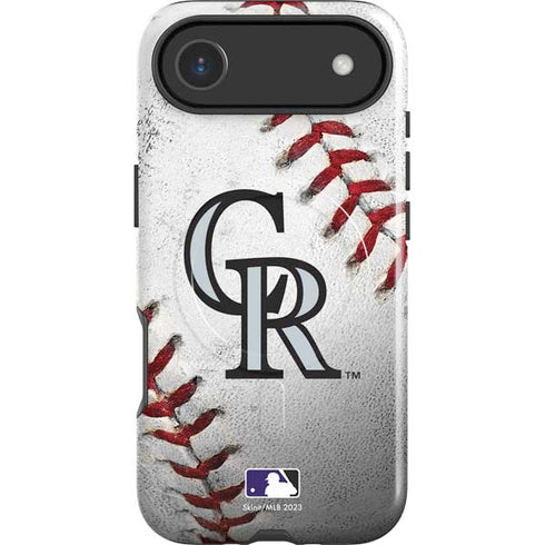 MLB Colorado Rockies Game Ball iPhone 17 Air Magsafe Impact Case