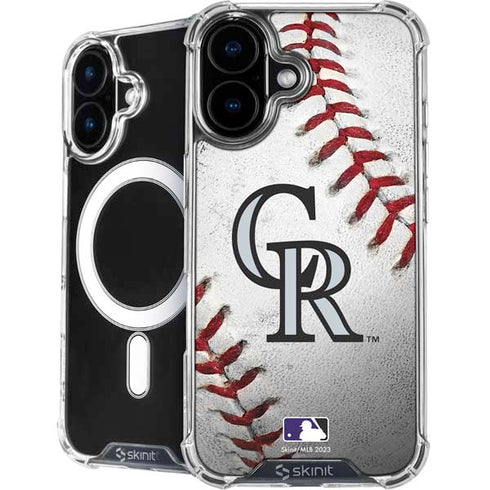 MLB Colorado Rockies Game Ball iPhone 17 MagSafe Case