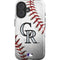 MLB Colorado Rockies Game Ball iPhone 17 Magsafe Impact Case