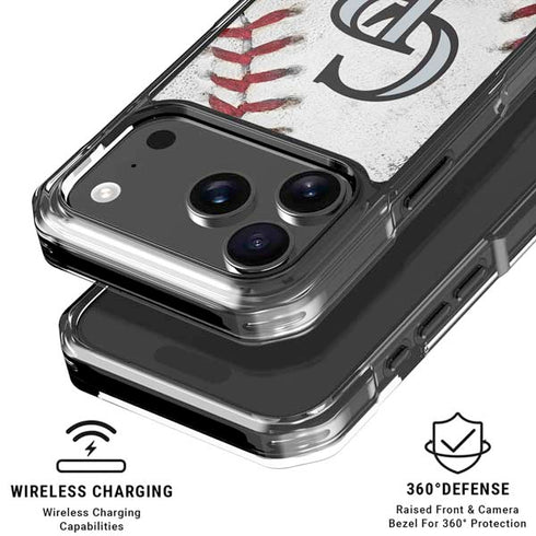 MLB Colorado Rockies Game Ball iPhone 17 Pro Max Clear Case