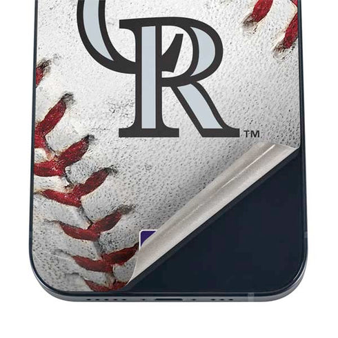 MLB Colorado Rockies Game Ball iPhone 17 Pro Skin