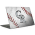 MLB Colorado Rockies Game Ball MacBook Skins