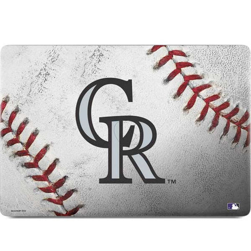 MLB Colorado Rockies Game Ball MacBook Skins