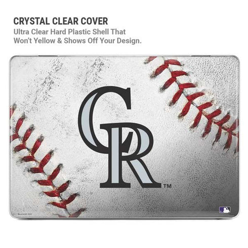 MLB Colorado Rockies Game Ball MacBook Cases