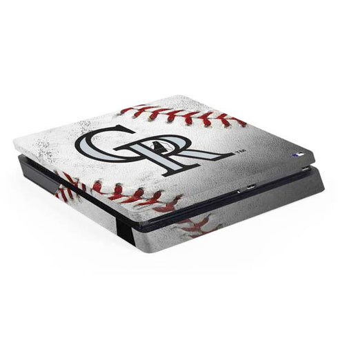 MLB Colorado Rockies Game Ball PlayStation PS4 Skins