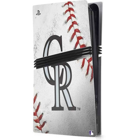 MLB Colorado Rockies Game Ball PlayStation PS5 Skins