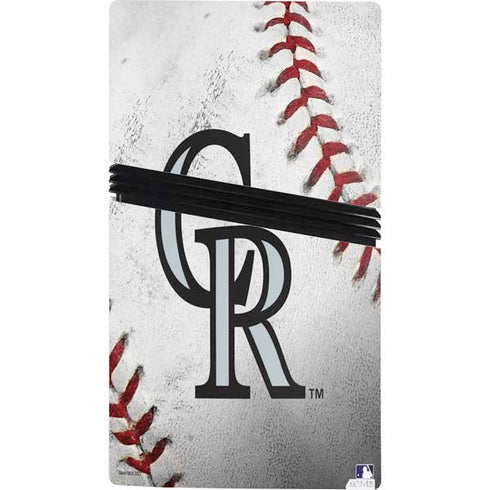 MLB Colorado Rockies Game Ball PS5 Pro Console Skin