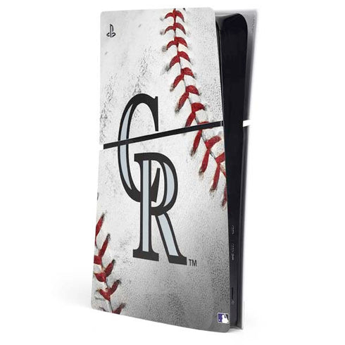 MLB Colorado Rockies Game Ball PlayStation PS5 Skins