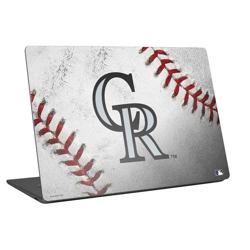 MLB Colorado Rockies Game Ball Laptop Skins