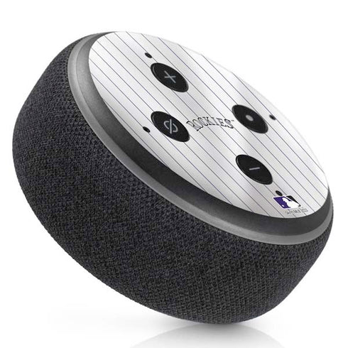 MLB Colorado Rockies Home Jersey Amazon Echo Dot Skin