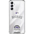 MLB Colorado Rockies Home Jersey Gabb Phone 4 Clear Case