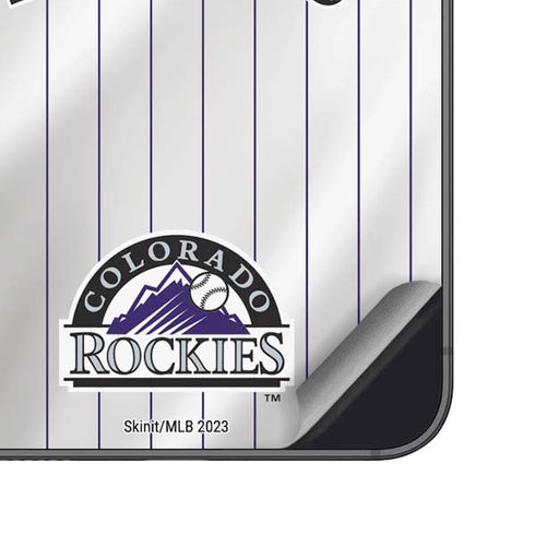 MLB Colorado Rockies Home Jersey Galaxy A16 5G Skin