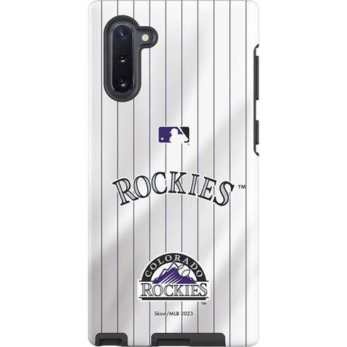 MLB Colorado Rockies Home Jersey Galaxy Cases