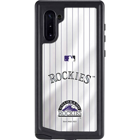 MLB Colorado Rockies Home Jersey Galaxy Cases
