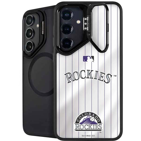 MLB Colorado Rockies Home Jersey Galaxy S25 Kickstand Case